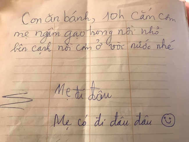 Mẹ khoe con gái đã biết nấu hộ nồi cơm, thế nhưng dân mạng chỉ quan tâm nội dung mẩu giấy nhỏ để bên cạnh - Ảnh 3.