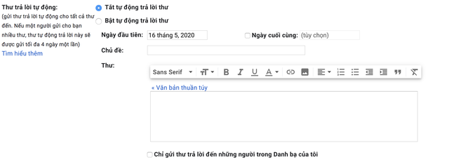 Tính năng hay ho của Gmail giúp chị em vui chơi du lịch cuối tuần chẳng lo bị làm phiền mà đối phương cũng thông cảm - Ảnh 1.