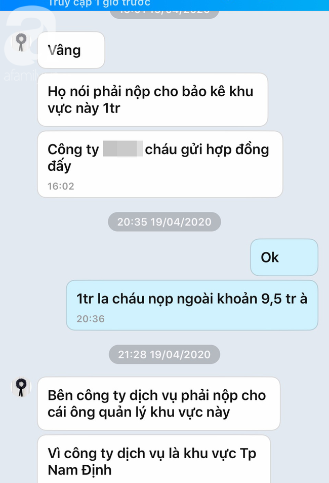 Một trong số gia chủ có tang gửi cho chúng tôi hợp đồng giao dịch mới đây qua một đại lý dịch vụ ma chay