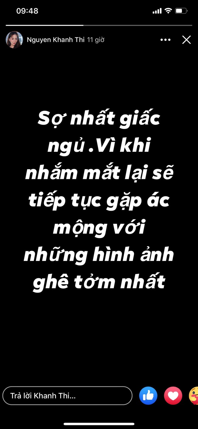 Khánh Thi bất ngờ đăng trạng thái gây hoang mang, chuyện gì đây? - Ảnh 2.