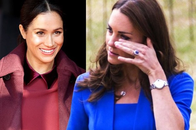 Tiết lộ mới g&acirc;y sốc: C&ocirc;ng nương Kate từng rơi nước mắt v&igrave; em d&acirc;u Meghan trong h&ocirc;n lễ ho&agrave;ng gia chỉ v&igrave; chiếc quần tất - Ảnh 1.