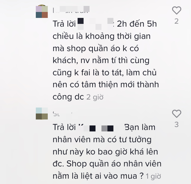 Chủ shop thời trang trích camera tố cáo nhân viên lười biếng nằm ra sàn nghịch điện thoại, đáng chú ý là phản ứng của cư dân mạng - Ảnh 6.