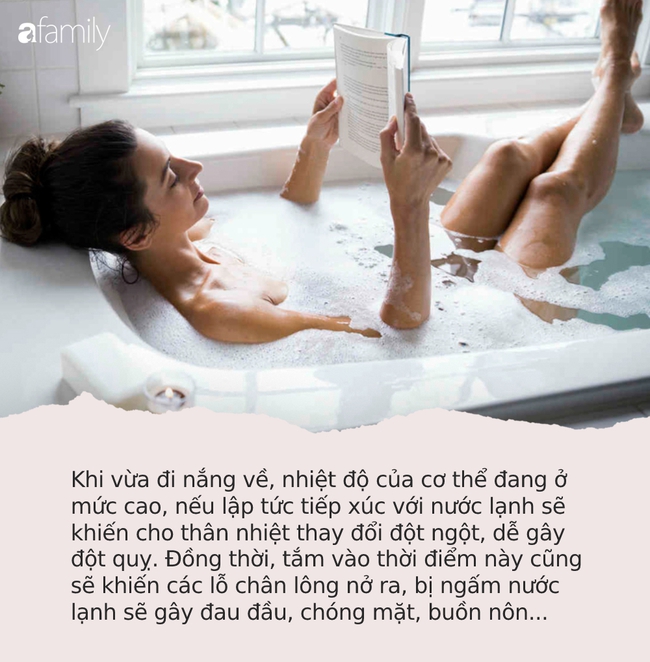 Trong mùa nắng nóng, đừng bao giờ mắc phải 7 sai lầm này khi tắm gội kẻo có thể đột tử bất cứ lúc nào - Ảnh 1.