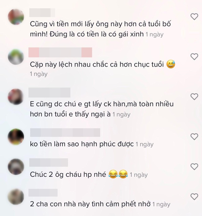 Những cặp đôi chú - cháu, cô - cháu lệch hàng chục tuổi gây ồn ào trên MXH gần đây, không chỉ Facebook mà còn cả TikTok khiến dân tình xôn xao - Ảnh 15.