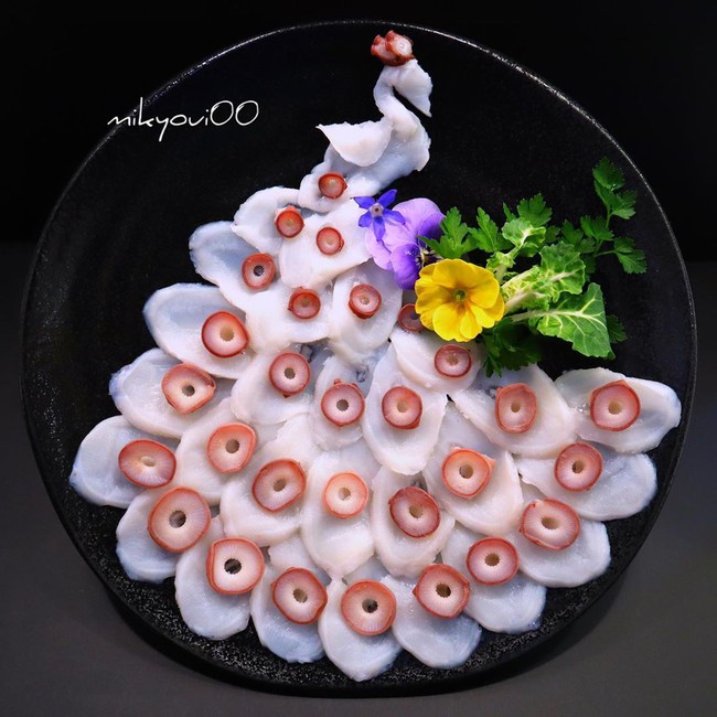 Trầm trồ trước tài nghệ bếp núc đầy nghệ thuật của ông bố Nhật Bản: Biến những lát sashimi đơn điệu thành tranh 3D sống động! - Ảnh 20.
