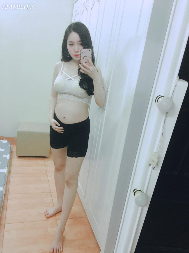 Nói không với cơm, bún phở, xuống bàn đẻ, mẹ Hà Nội đã lấy lại cân nặng thời con gái, sở hữu vòng eo 59 chỉ sau đó 9 ngày - Ảnh 2.