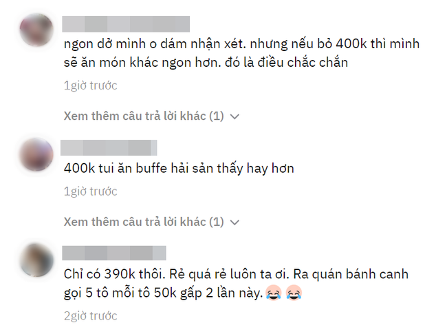 Dân mạng tranh cãi ầm ĩ vì suất bánh canh hoàng gia 390k ở Bình Dương: &quot;Thà đi ăn buffet hải sản còn hơn!&quot; - Ảnh 5.