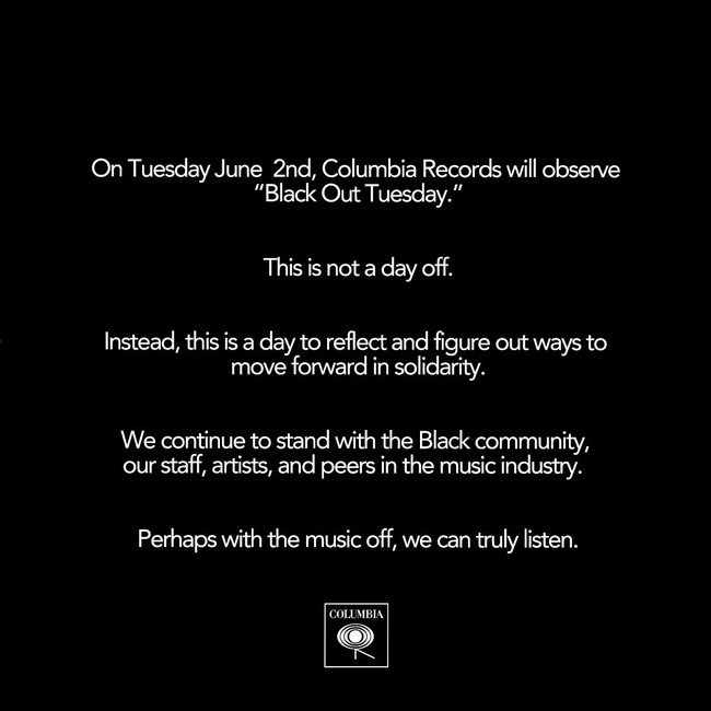Ngành công nghiệp âm nhạc thế giới đình công, phát động chiến dịch “Blackout Tuesday” để tưởng nhớ người đàn ông bị cảnh sát Mỹ ghì chết - Ảnh 2.