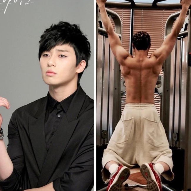 Hình ảnh đối lập của các mỹ nam Hàn Quốc trước và sau khi tập gym: Lee Min Ho và Kim Woo Bin đúng chuẩn &quot;kẻ tám lạng người nửa cân&quot; - Ảnh 13.