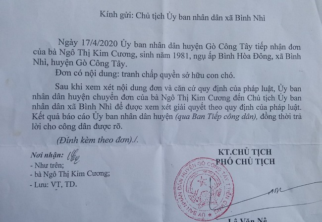 Hy hữu: Hai gia đình kiện nhau từ xã tới tỉnh chỉ để tranh chấp quyền nuôi dưỡng một chú... chó - Ảnh 2.