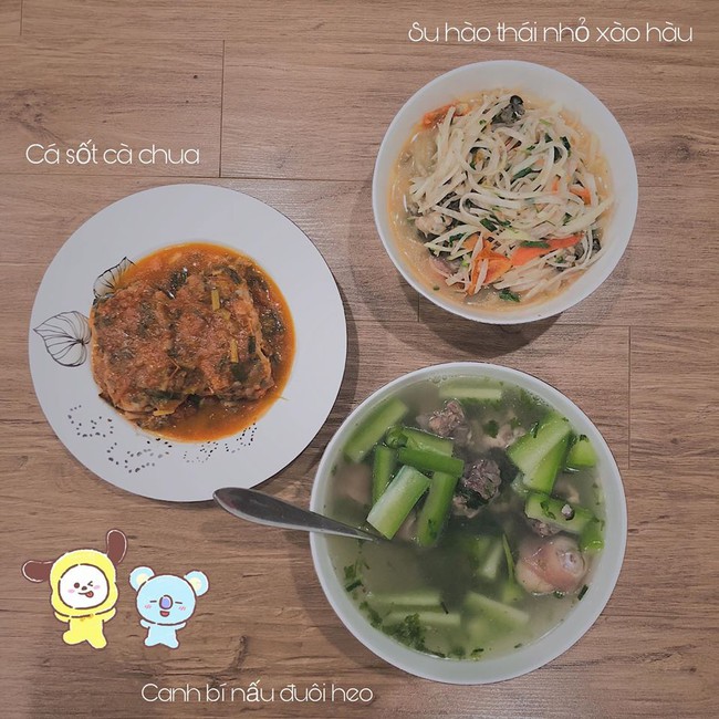 "Ngon như cơm bố nấu" - 9X khoe loạt mâm cơm hấp dẫn do bố làm khiến ai cũng trầm trồ - Ảnh 11. "Ngon như cơm bố nấu" - 9X khoe loạt mâm cơm hấp dẫn do bố làm khiến ai cũng trầm trồ - Ảnh 11.