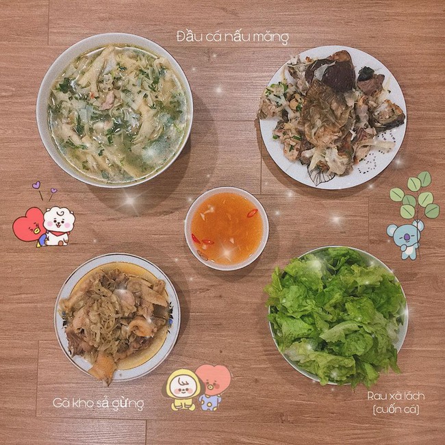 "Ngon như cơm bố nấu" - 9X khoe loạt mâm cơm hấp dẫn do bố làm khiến ai cũng trầm trồ - Ảnh 14. "Ngon như cơm bố nấu" - 9X khoe loạt mâm cơm hấp dẫn do bố làm khiến ai cũng trầm trồ - Ảnh 14.