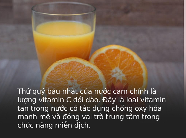 &quot;Một cốc nước cam bằng một thang thuốc bổ&quot; nhưng đừng dại uống vào 4 thời điểm này kẻo rước thêm bệnh - Ảnh 1.