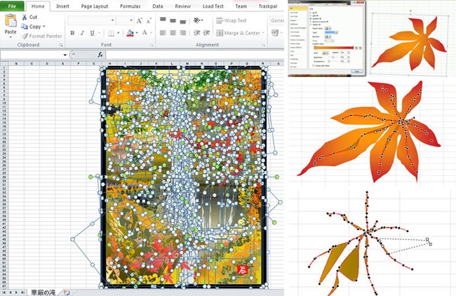 Gây ám ảnh với hội công sở nhưng Excel lại được ông cụ 80 tuổi này sử dụng để... vẽ tranh, nhìn vào các tác phẩm ai cũng sốc - Ảnh 3.