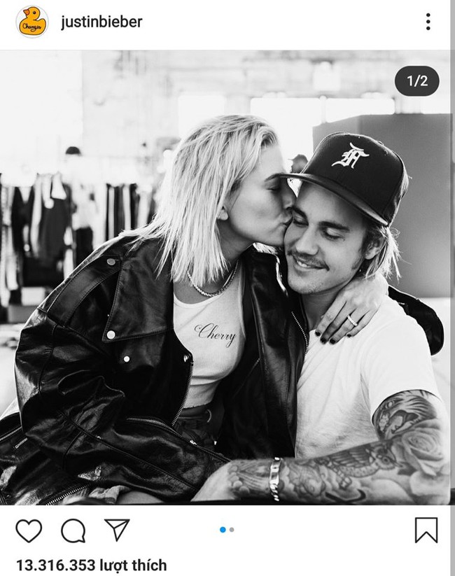 20 bức ảnh được like nhiều nhất trên Instagram, loạt sao đình đám như Justin Bieber, Selena Gomez cũng thua xa một... quả trứng! - Ảnh 4.