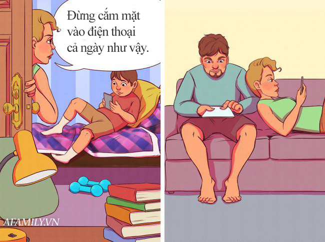 Dạy đến &quot;rát cổ bỏng họng&quot; mà con vẫn không nghe lời, nguyên nhân là bởi bố mẹ thường xuyên nói 1 đằng làm 1 nẻo như này  - Ảnh 2.