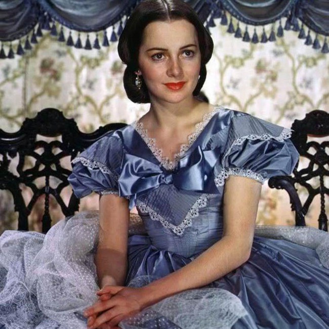 Hình ảnh Olivia de Havilland trong bộ phim Cuốn theo chiều gió.