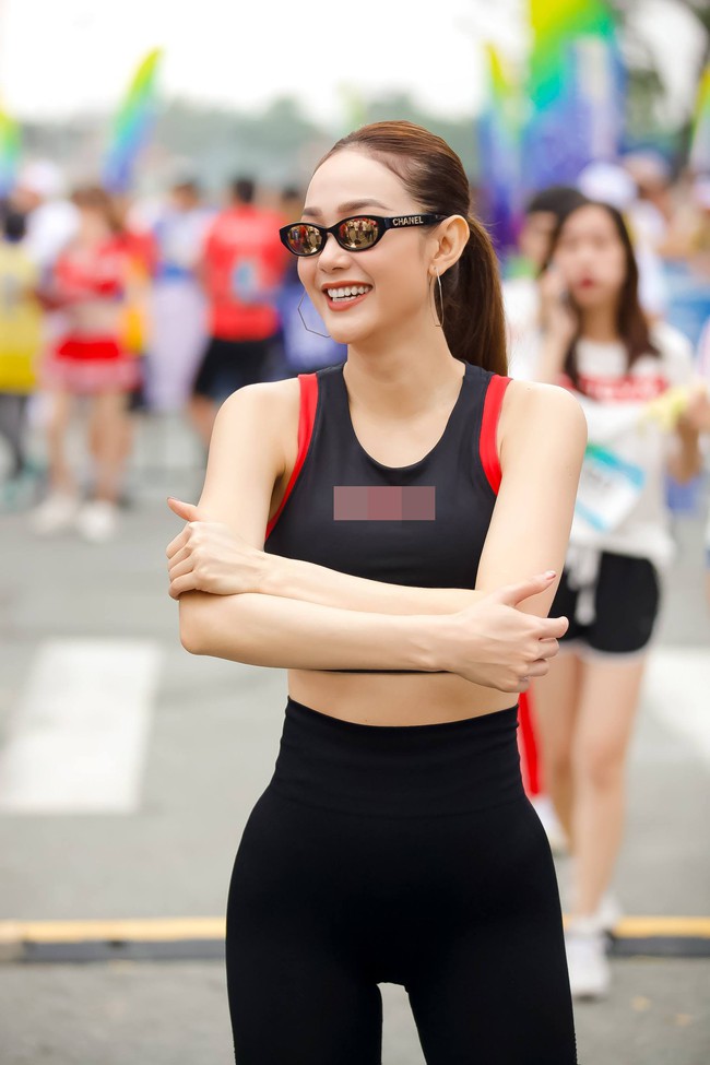 Sao Việt đam mê đường chạy marathon: Tiểu Vy, Mai Phương Thúy, Diễm My 9X chạy cực &quot;hăng&quot; nhưng vẫn phải nể Tăng Thanh Hà - Ảnh 8.