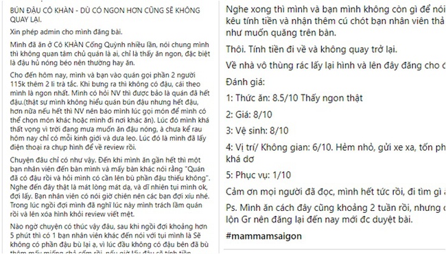 Quán của Trang Trần bị dân mạng chê &quot;bún đậu mà không có đậu&quot; nhưng bất ngờ hơn cả là cách &quot;xử đẹp” của cựu người mẫu - Ảnh 2.