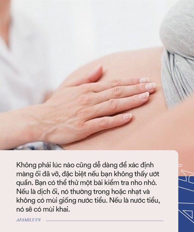 Vỡ ối là dấu hiệu sắp sinh con nhưng chưa chắc các bà bầu đã biết phân biệt vỡ ối với són tiểu - Ảnh 2.