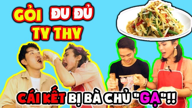 Dân mạng cười nắc nẻ trước clip trộn gỏi đu đủ như muốn phá nát cái thau nhôm, hóa ra nghề rèn luyện cơ tay nhất cho phụ nữ là đây! - Ảnh 4.