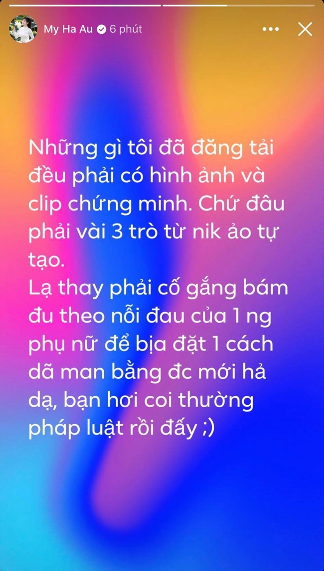 "Hot girl" 3 đời chồng tung bằng chứng “cực khét” tố ngược Âu Hà My, đọc xong ai cũng toát mồ hôi vì quá sốc, nữ giảng viên đáp trả nhẹ nhàng nhưng quyết liệt làm sao - Ảnh 6.