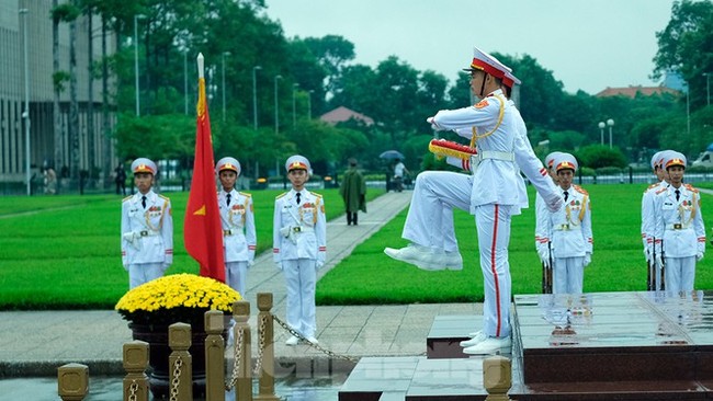 Lễ thượng cờ rủ Quốc tang nguyên Tổng Bí thư Lê Khả Phiêu - Ảnh 16.