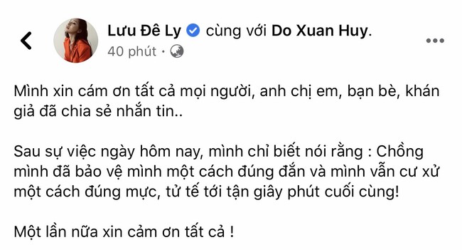 Lưu Đê Ly chính thức lên tiếng về vụ ẩu đả trên phố Hàng Buồm, khẳng định bản thân vẫn tử tế đến phút cuối cùng - Ảnh 2. Lưu Đê Ly chính thức lên tiếng về vụ ẩu đả trên phố Hàng Buồm, khẳng định bản thân vẫn tử tế đến phút cuối cùng - Ảnh 2.