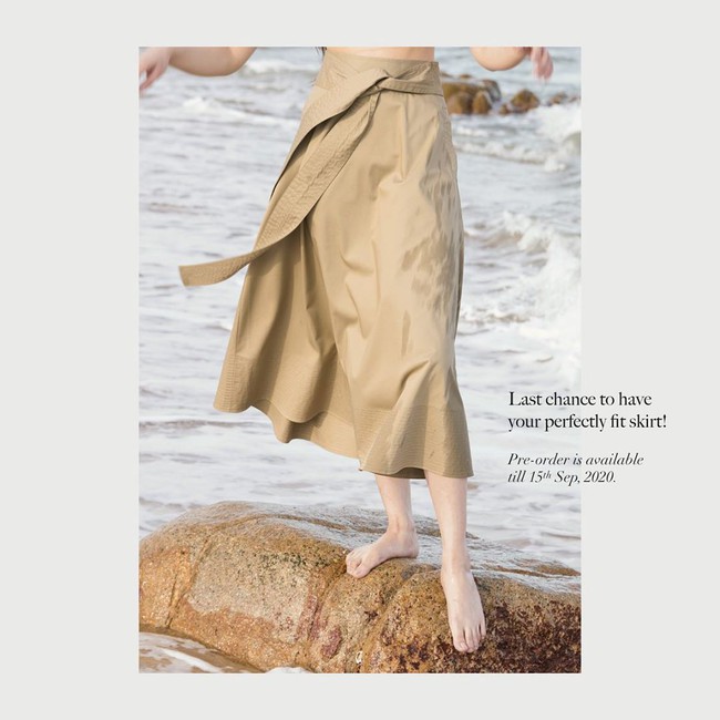 Chân váy kaki: Thiết kế con cưng của mùa Thu năm nay mặc vừa đẹp lại giấu dáng khéo chẳng kém kiểu xếp ly - Ảnh 11.