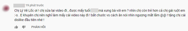 Kênh YouTube bà Lý Vlog vừa &quot;đạo nhái&quot; vừa cà khịa bà Tân Vlog sau sự cố nồi cháo gà nguyên lông, bị dân mạng bức xúc đòi tẩy chay, report kênh - Ảnh 5.