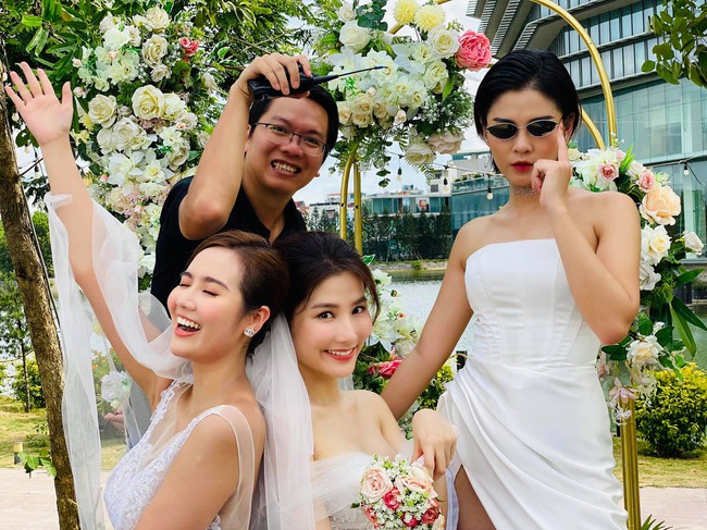 Diễm My ngầm xác nhận đám cưới với Nhan Phúc Vinh trong "Tình yêu và tham vọng" là thật, tiệc cưới của chủ tịch đầu tư siêu hoành tráng! - Ảnh 3. Diễm My ngầm xác nhận đám cưới với Nhan Phúc Vinh trong "Tình yêu và tham vọng" là thật, tiệc cưới của chủ tịch đầu tư siêu hoành tráng! - Ảnh 3.