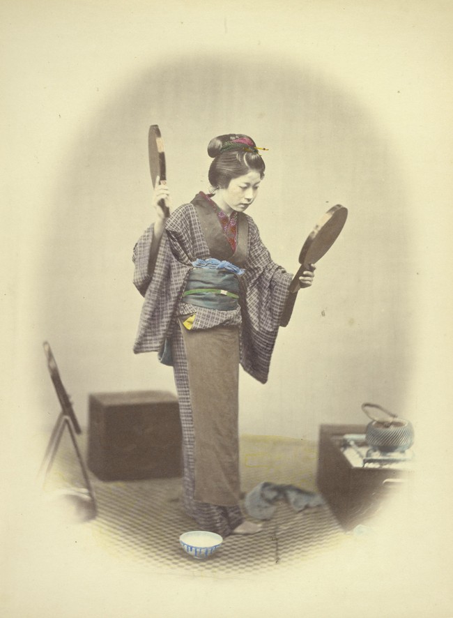 Loạt ảnh cũ phản ánh nét đẹp thanh tao, sự dịu dàng và phóng khoáng của người phụ nữ Nhật Bản hơn 150 năm trước - Ảnh 3.