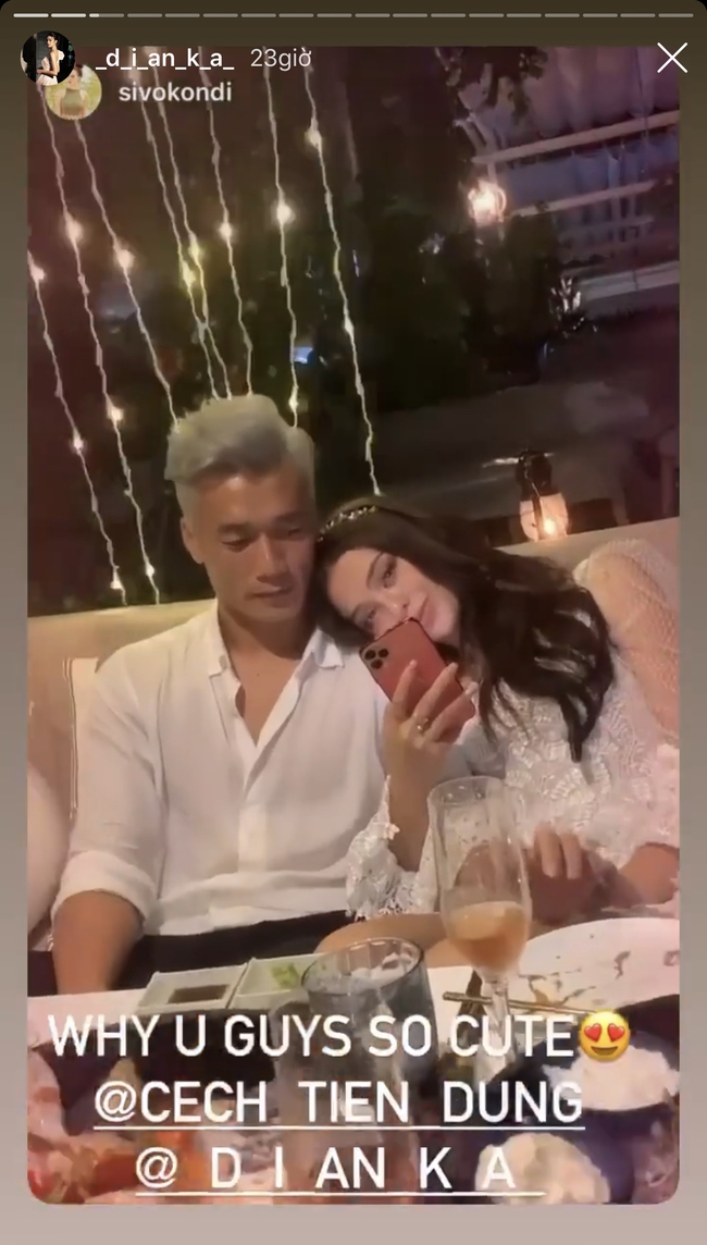 Liên tục công khai những hình ảnh ngọt ngào cùng Tiến Dũng, nàng WAGs Dianka còn chia sẻ video &quot;nhún nhảy&quot; trên xế hộp tiền tỷ của bạn trai - Ảnh 3.