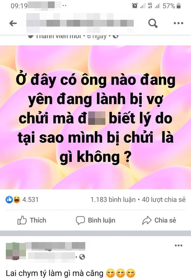 Nhìn hội những ông chồng nói xấu vợ trên Facebook, mới thấy đàn ông sao mà nông nổi? Ảnh 9. Nhìn hội những ông chồng nói xấu vợ trên Facebook, mới thấy đàn ông sao mà nông nổi? Ảnh 9.