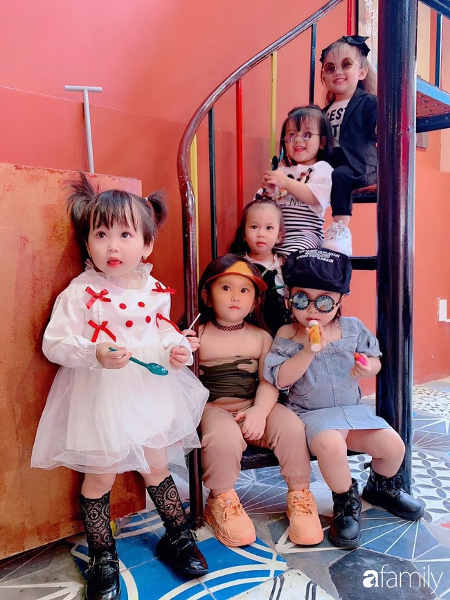 Biệt đội "nhà đông con" ở Sài Gòn đi đâu cũng rực rỡ, xuất hiện chỗ nào là gây náo loạn chỗ đó - Ảnh 9. Biệt đội "nhà đông con" ở Sài Gòn đi đâu cũng rực rỡ, xuất hiện chỗ nào là gây náo loạn chỗ đó - Ảnh 9.