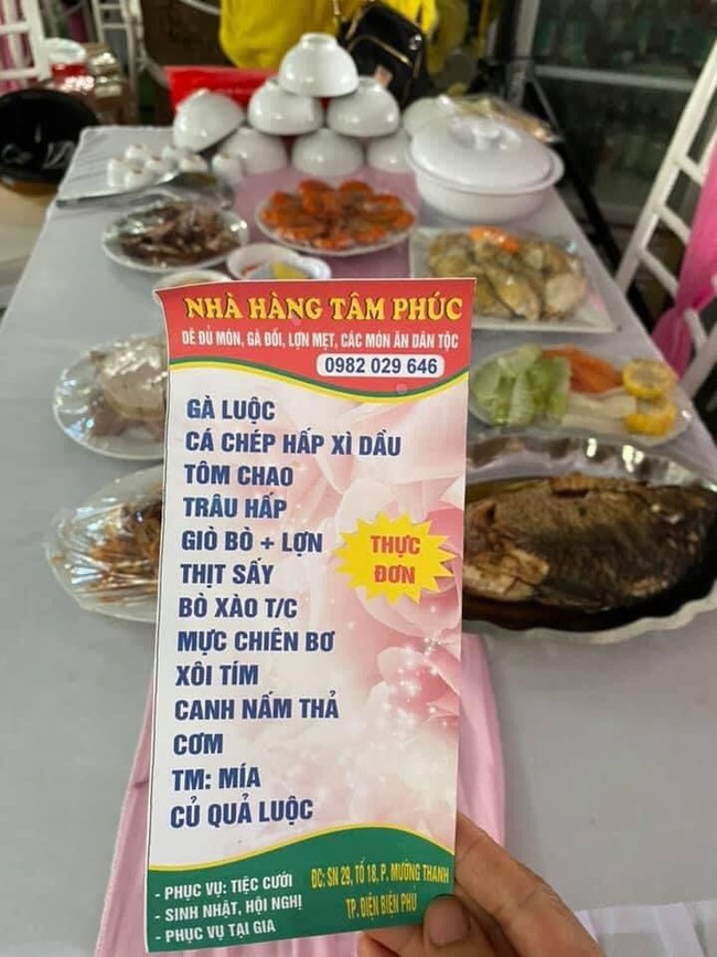 Công an vào cuộc vụ chủ nhà hàng ở Điện Biên bị khách 'bom' 150 mâm cỗ cưới: Đã xác định được người liên quan  - Ảnh 2.