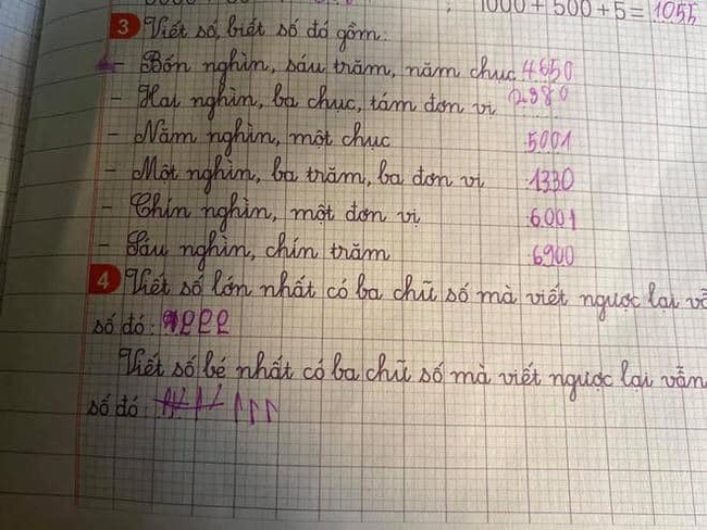 Cô giáo ra đề đánh đố, học trò tiểu học trả lời ra sao mà được khen có IQ vô cực? - Ảnh 1. Cô giáo ra đề đánh đố, học trò tiểu học trả lời ra sao mà được khen có IQ vô cực? - Ảnh 1.