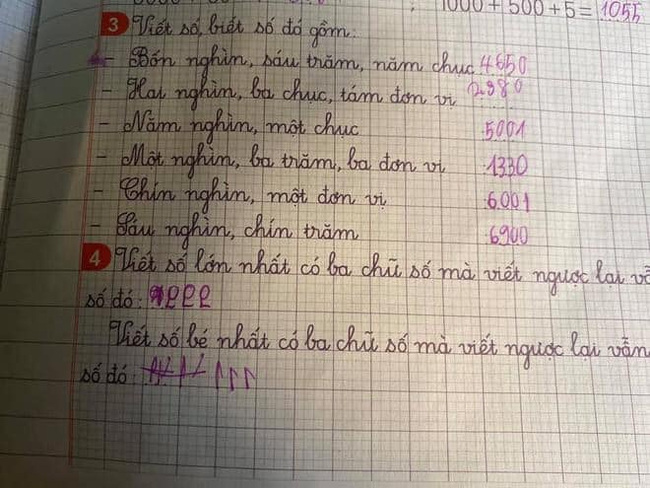 Cô giáo ra đề đánh đố, học trò tiểu học trả lời ra sao mà được khen có IQ vô cực? - Ảnh 1.