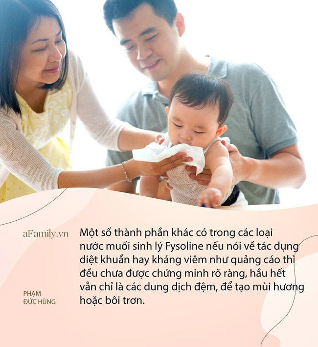 Sự thật về tác dụng kháng viêm, trị nghẹt mũi của loại nước muối sinh lý đang được các mẹ Việt đua nhau mua cho con dùng - Ảnh 3. Sự thật về tác dụng kháng viêm, trị nghẹt mũi của loại nước muối sinh lý đang được các mẹ Việt đua nhau mua cho con dùng - Ảnh 3.