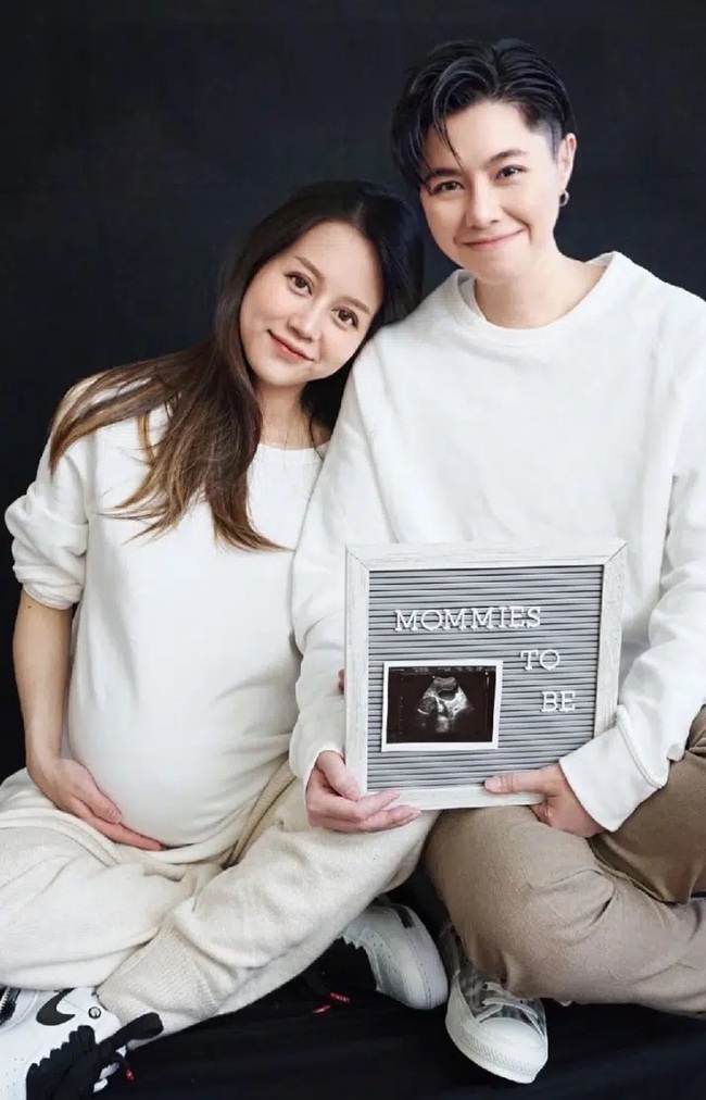 Người tình đồng giới đưa An Nguy đi khám thai, tiết lộ còn 1 tháng nữa em bé sẽ chào đời - Ảnh 2.