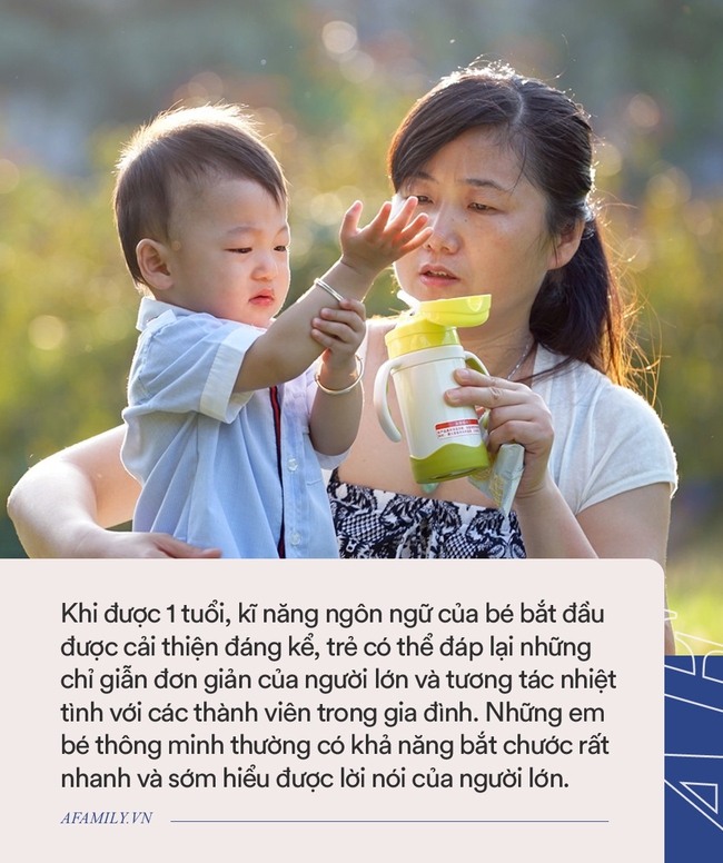 Đứa trẻ 1 tuổi có thông minh hay không, chỉ cần nhìn vào 3 điểm này sẽ rõ - Ảnh 2. Đứa trẻ 1 tuổi có thông minh hay không, chỉ cần nhìn vào 3 điểm này sẽ rõ - Ảnh 2.