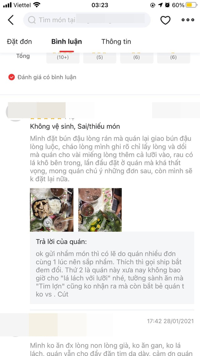 Bị comment đánh giá xấu, chủ quán lòng gây ngỡ ngàng với màn đối đáp văn phong &quot;mắng khách như hát hay&quot;  - Ảnh 1.