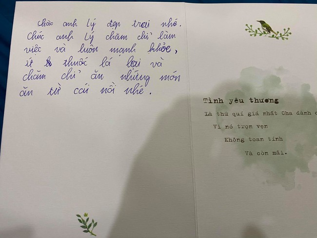 Công Lý hé lộ "tâm thư" của con trai mà khiến mọi người vừa xúc động vừa buồn cười - Ảnh 2.