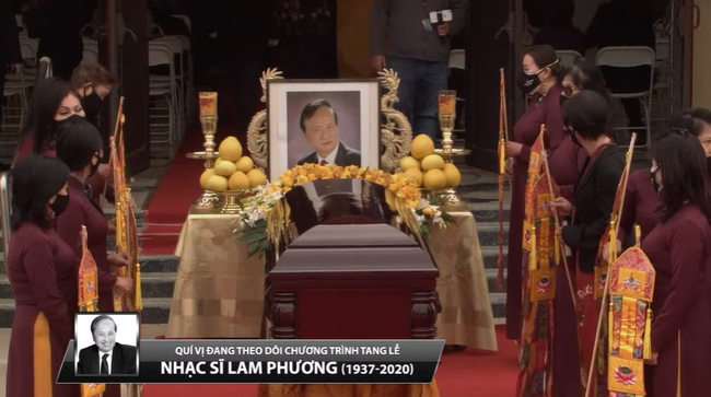 Tang lễ Lam Phương ở Mỹ: Xúc động trước di ảnh của cố nhạc sĩ, NS Hoài Linh có động thái gây chú ý từ Việt Nam - Ảnh 3.