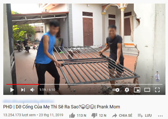 Lại thêm một kênh Youtube cho trẻ chứa nhiều nội dung nhảm nhí: Thử thách đập vỡ TV của mẹ, phá nhà cửa chỉ để cho vui - Ảnh 2. Lại thêm một kênh Youtube cho trẻ chứa nhiều nội dung nhảm nhí: Thử thách đập vỡ TV của mẹ, phá nhà cửa chỉ để cho vui - Ảnh 2.