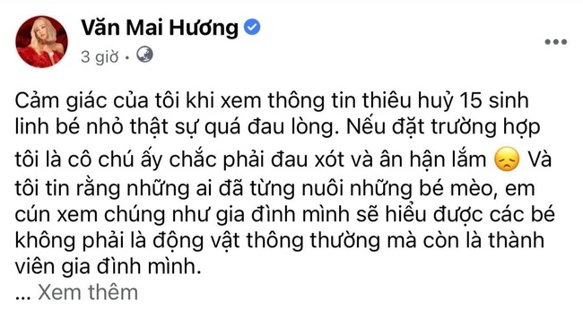 Loạt sao Việt lên tiếng trước vụ việc 15 chú chó bị thiêu hủy: Hồng Ánh gửi đơn kiến nghị lên tổ chức quốc tế - Ảnh 2.