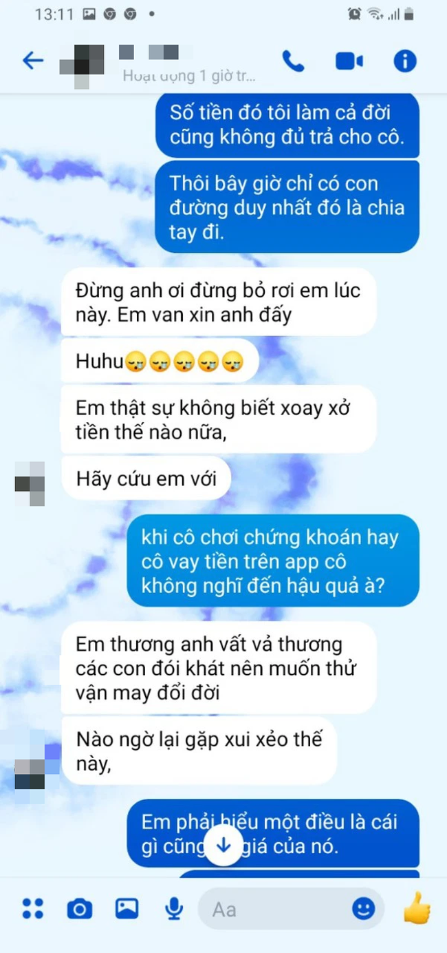 Thương chồng con khổ, vợ tôi cài đặt liền 3 app vay tiền online quyết chí làm giàu, để rồi giờ đây tôi lĩnh đủ hậu quả - Ảnh 9.