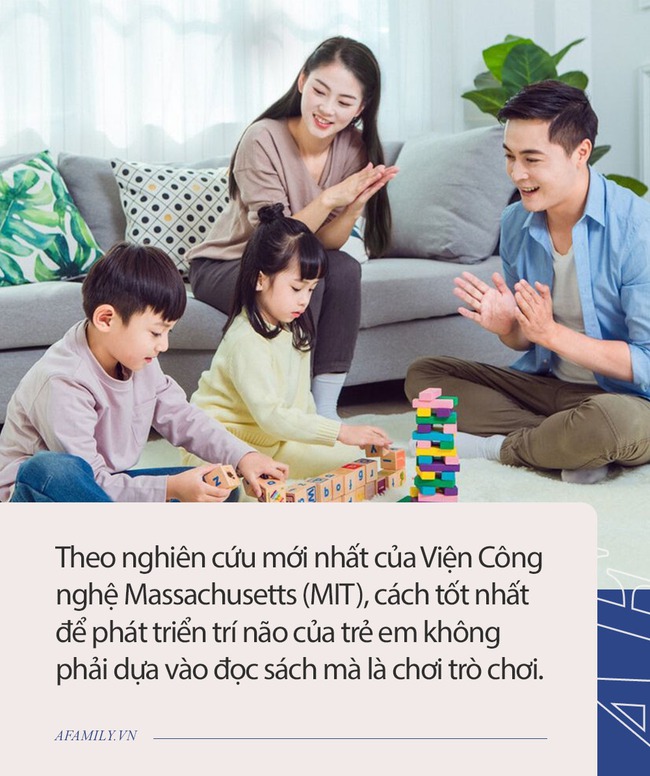 Nghiên cứu của Viện Công nghệ MIT Mỹ: Cách tốt nhất để phát triển não bộ của trẻ không phải là đọc sách mà là điều này - Ảnh 1.