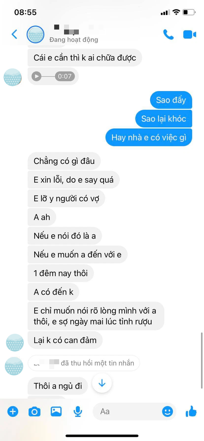 Vì một đoạn ghi âm dài 7 giây, chồng tôi lao ra khỏi nhà giữa đêm, lời giải thích sau đó khiến tôi không thể chấp nhận - Ảnh 6. Vì một đoạn ghi âm dài 7 giây, chồng tôi lao ra khỏi nhà giữa đêm, lời giải thích sau đó khiến tôi không thể chấp nhận - Ảnh 6.