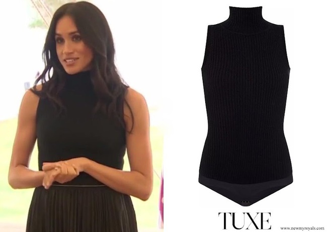 Meghan Markle chuyên trị mặc bodysuit nóng bỏng, nhưng nhờ "cao tay" nên trông vẫn thanh lịch - Ảnh 3.